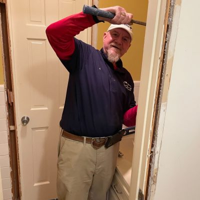 Handyman providing home repair services in Fayetteville, North Carolina.